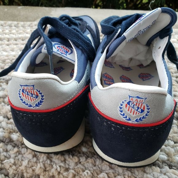 Vintage 80s Official USA AAU Amateur Athletics Union MENS Size 9 low-Top Shoes main image 7